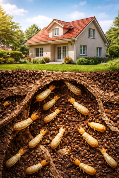 Entreprise de traitement contre les termites en GIRONDE