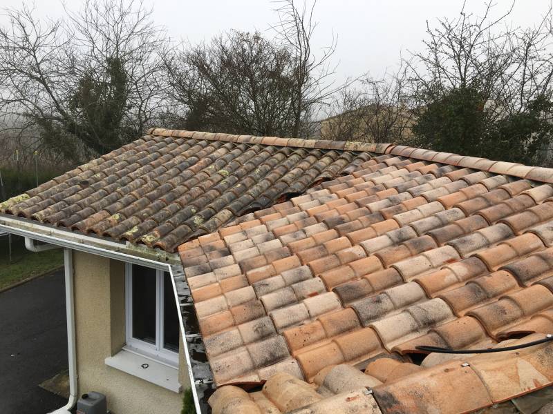 Nettoyage de toiture à lesparre medoc