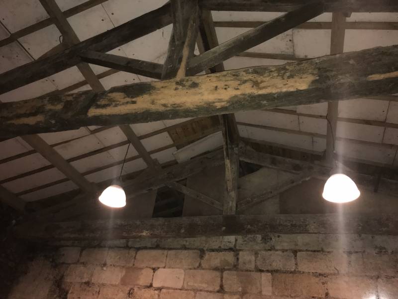 traitement des bois de charpente à MARCHEPRIME