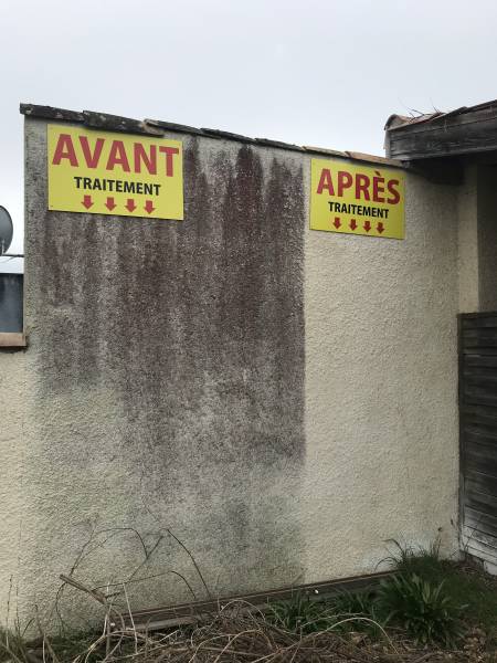 Nettoyage de façade à PAUILLAC