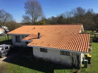 Nettoyage et démoussage de toiture à ARSAC