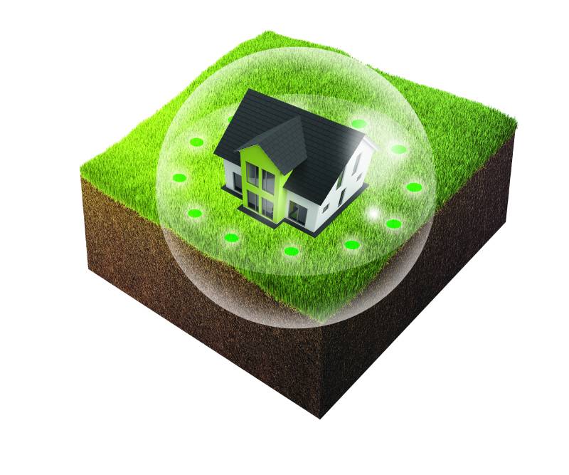 Les stations Sentri-Tech® permettent de cibler directement la colonie de termites